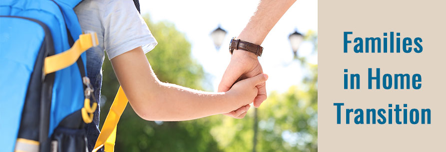 Parent holding childs hand